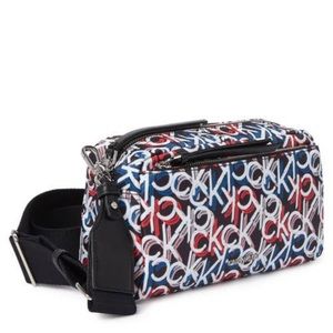 Calvin Klein Logo Nylon Crossbody Bag!! NWT!!